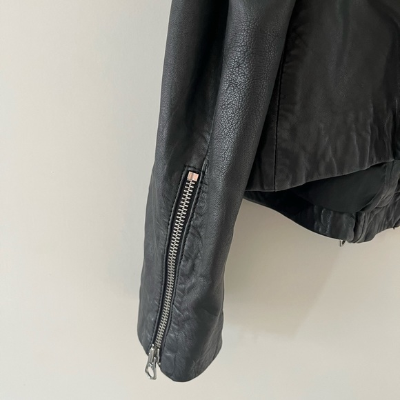Madewell leather moto jacket - Picture 3 of 5
